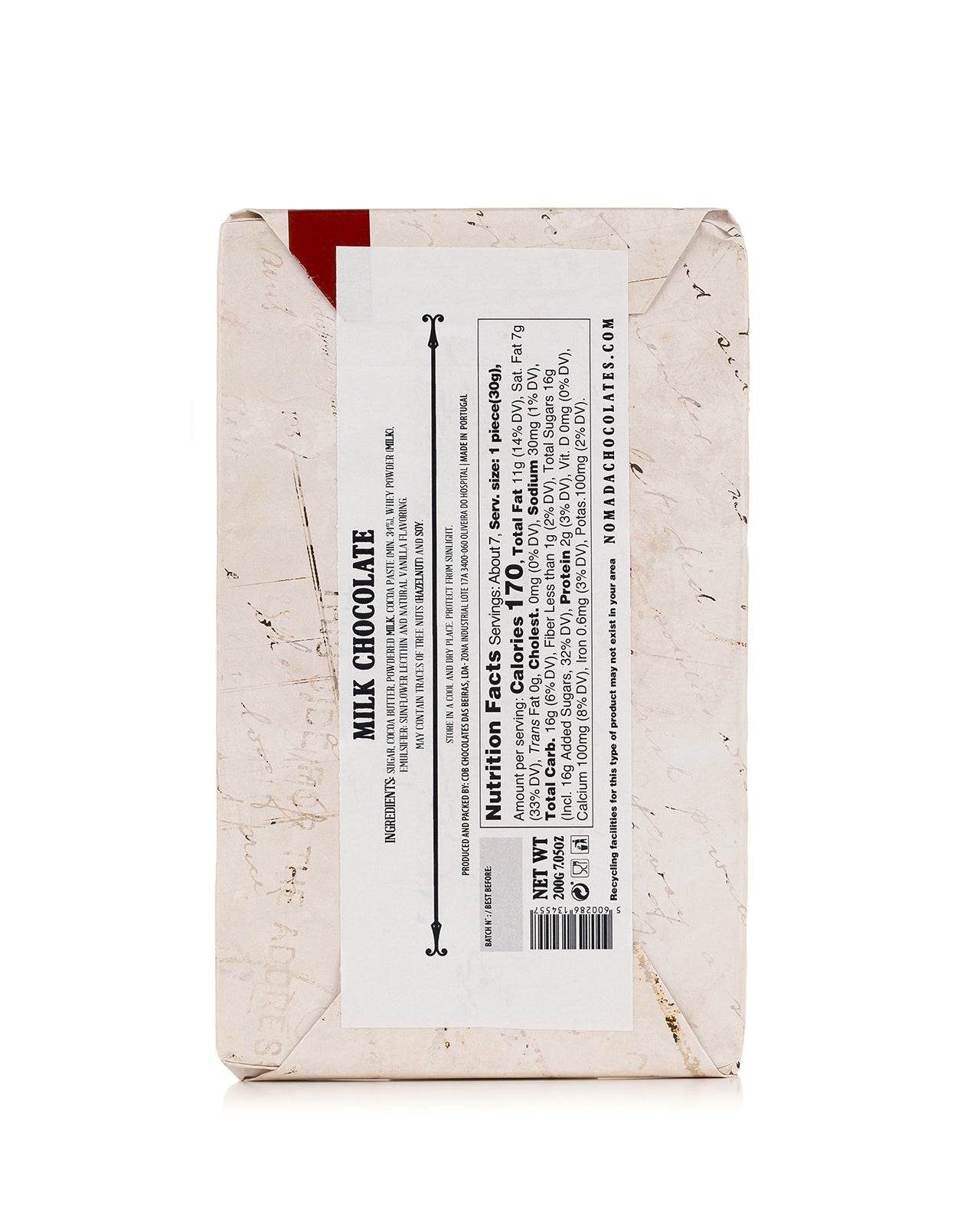 Milk Chocolate "Letter to Santa Claus" Nómada