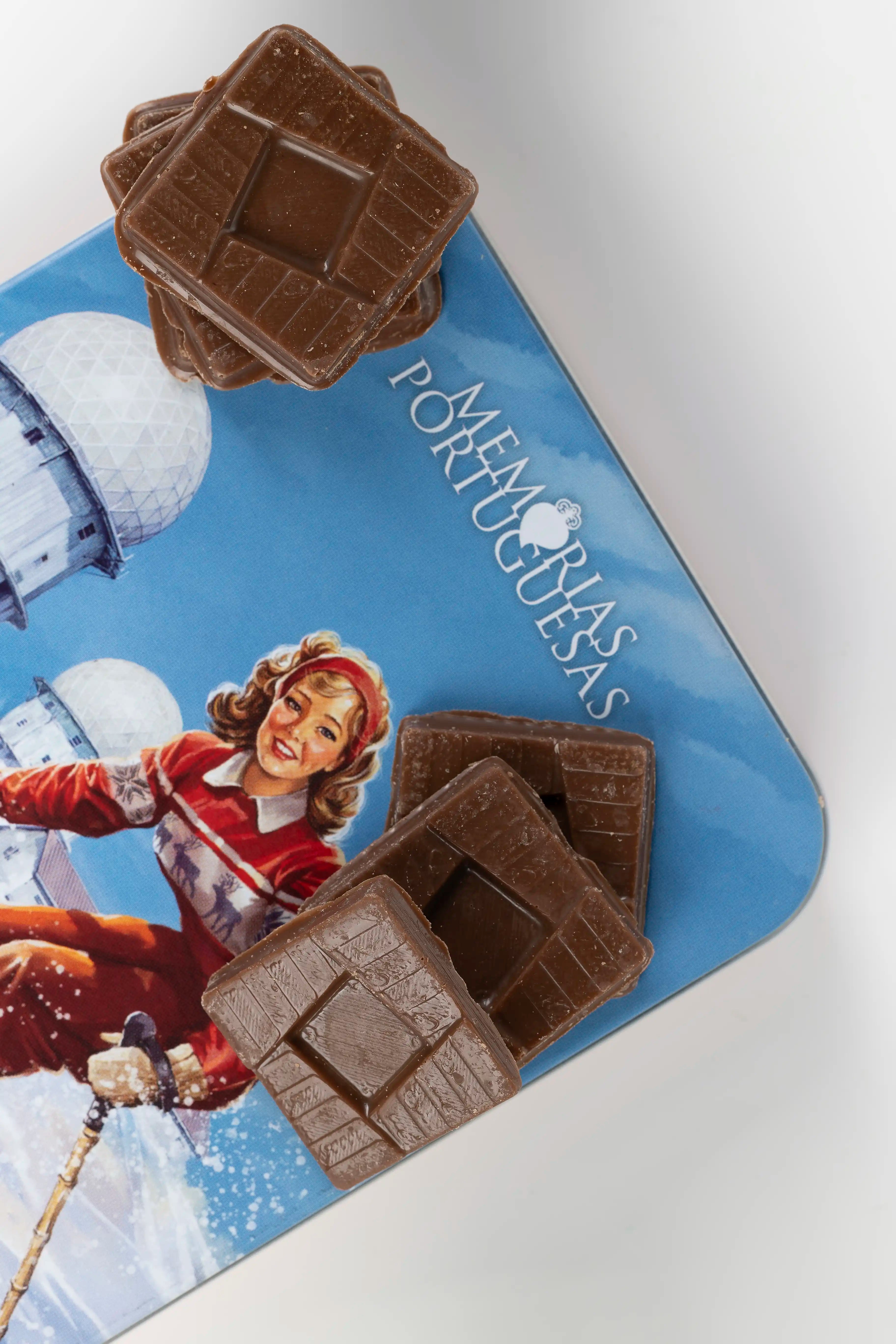 Chocolate Tin "Serra da Estrela" Memórias Portuguesas 50g