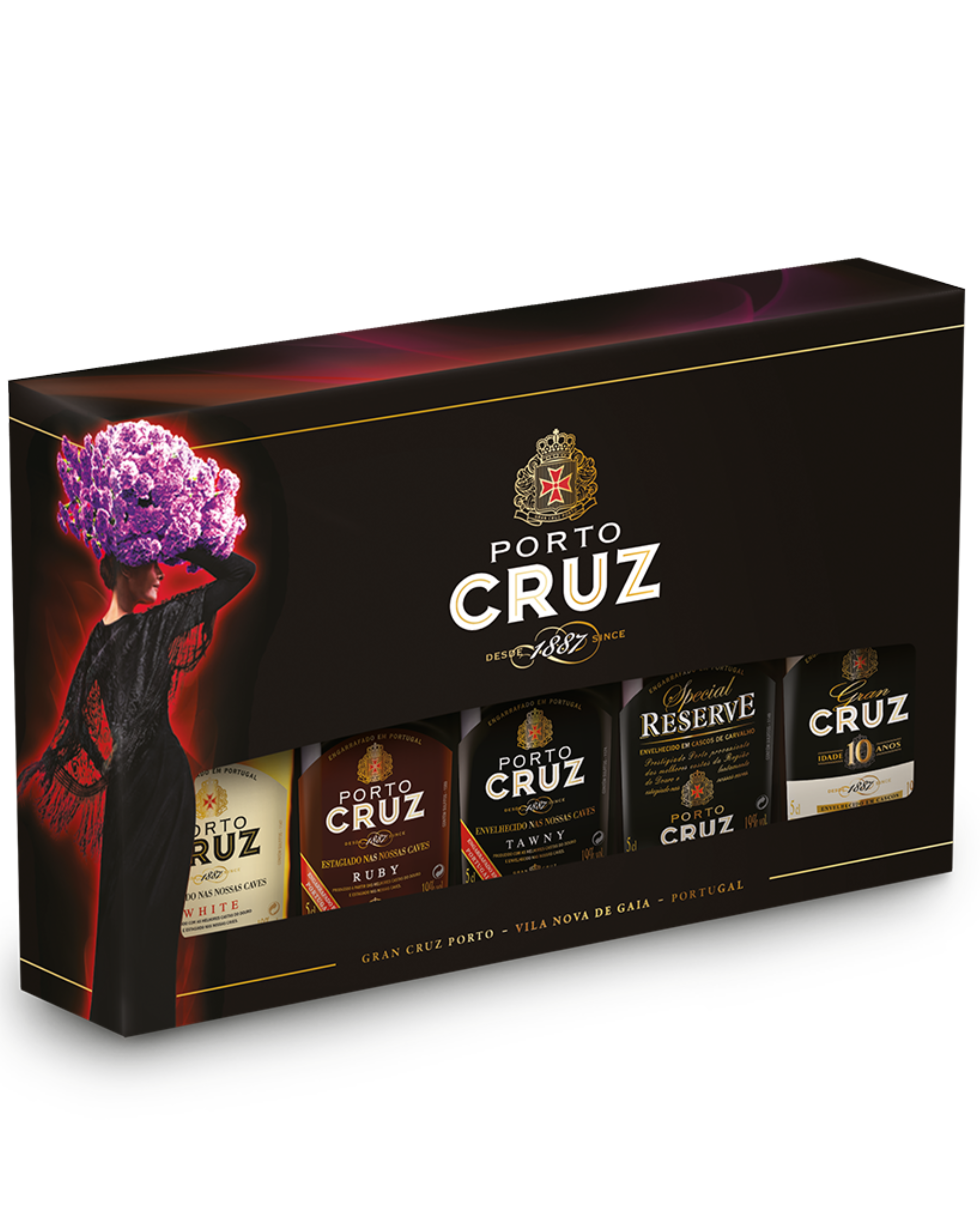 Pack Miniaturas Porto Cruz 5x5cl