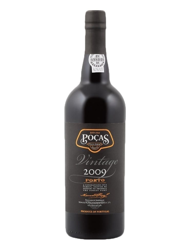 A Bottle of Poças Vintage 2009 Port