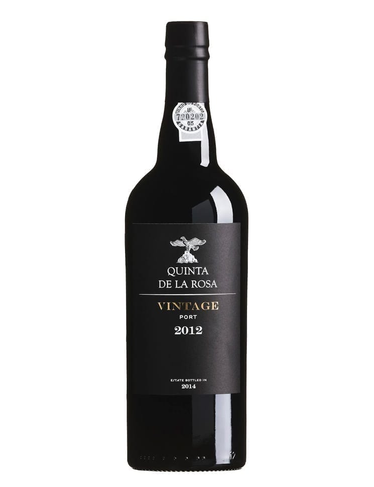 A Bottle of Quinta de la Rosa Vintage 2012 Port
