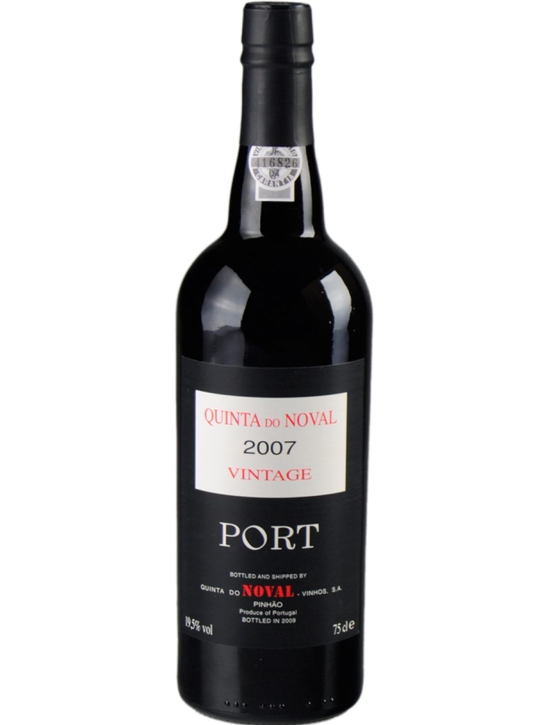 A Bottle of Quinta do Noval Vintage 2007 Port Wine