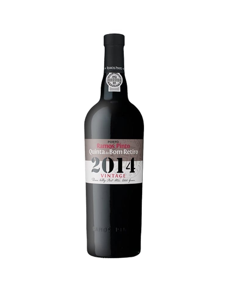 A Bottle of Ramos Pinto Quinta do Bom Retiro Vintage 2014 Port