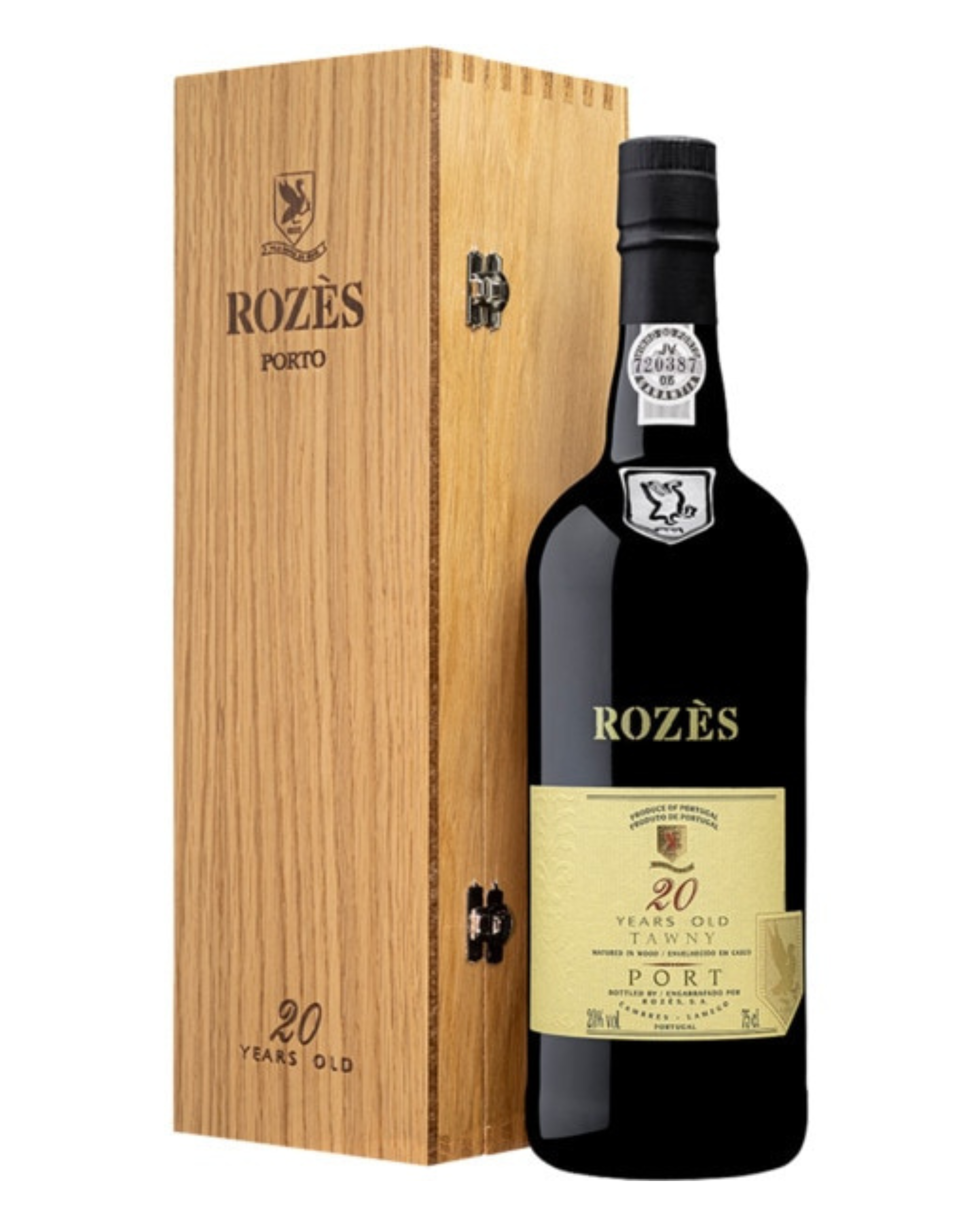 Vinho do Porto Rozès 20 Anos c/cx. madeira 75cl