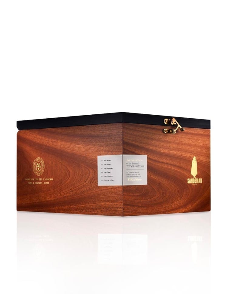 Sandeman Vintage Wooden Box 225 Years