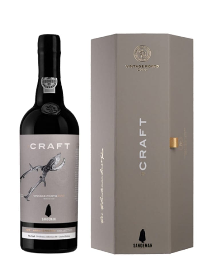 A Bottle of Sandeman Vintage 225 Years - Craft Port Wine
