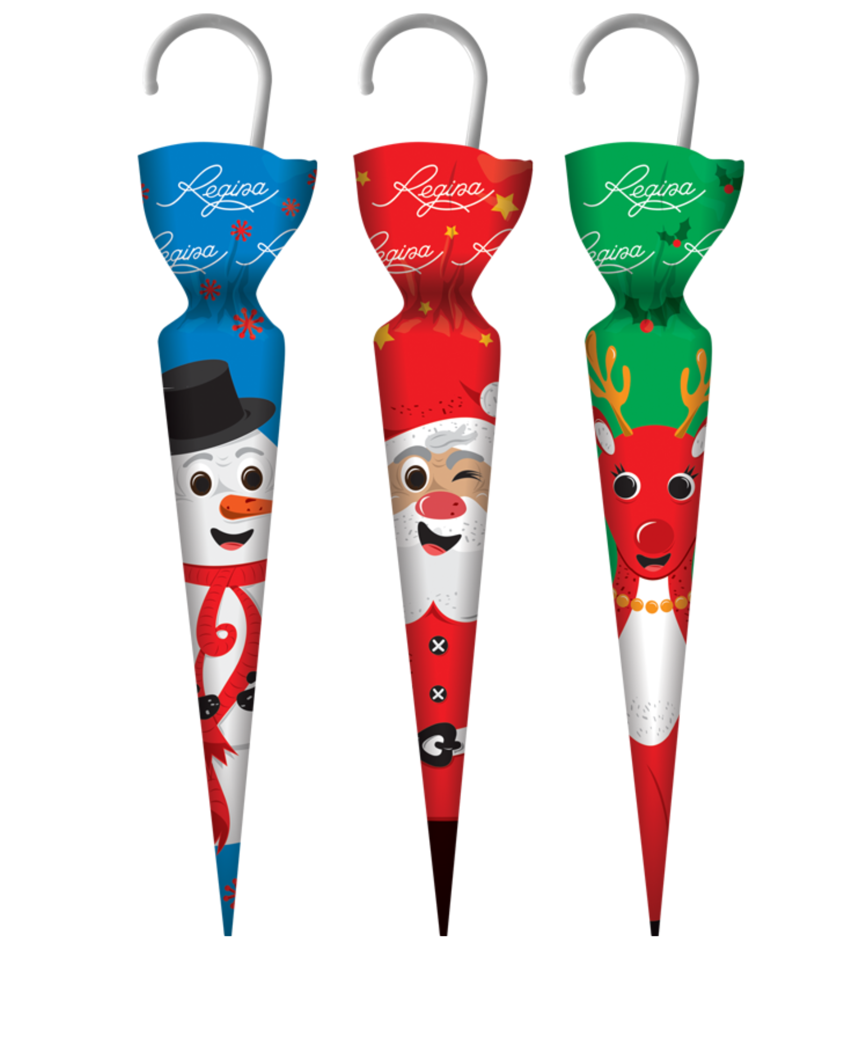 Regina Milk Chocolate Christmas Umbrella