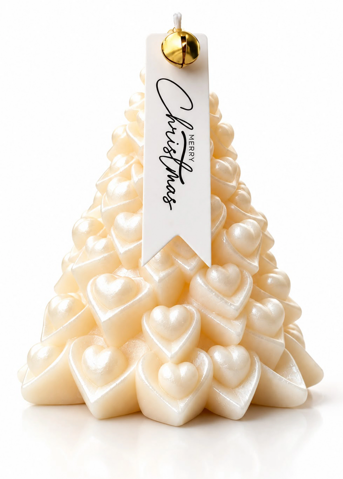 Vela Aromática Pinheiro com Corações