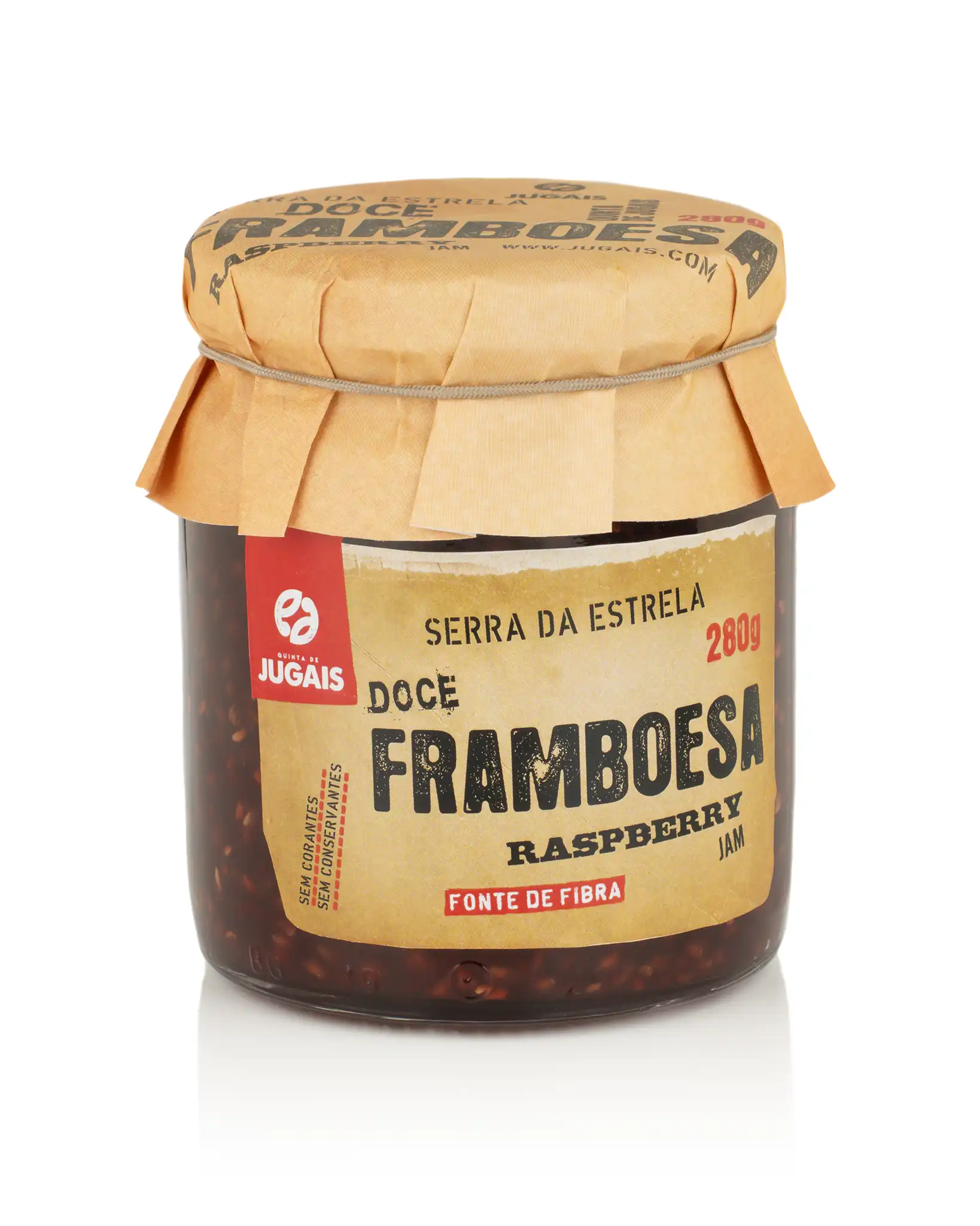 Doce de Framboesa Quinta de Jugais 280g (imagem apenas demonstrativa)