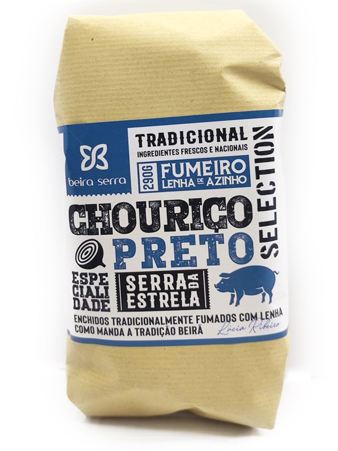 Chouriço Preto Serrano Beira Serra