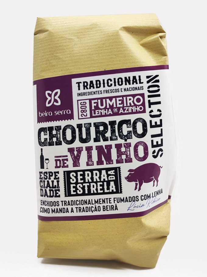 Chouriço de Vinho Serrano Beira Serra
