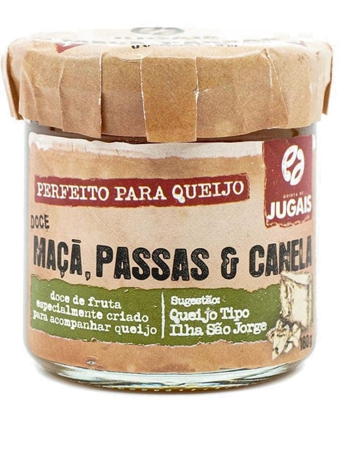 Doce Perfeito p/ Queijo - Maçã, Passas e Canela