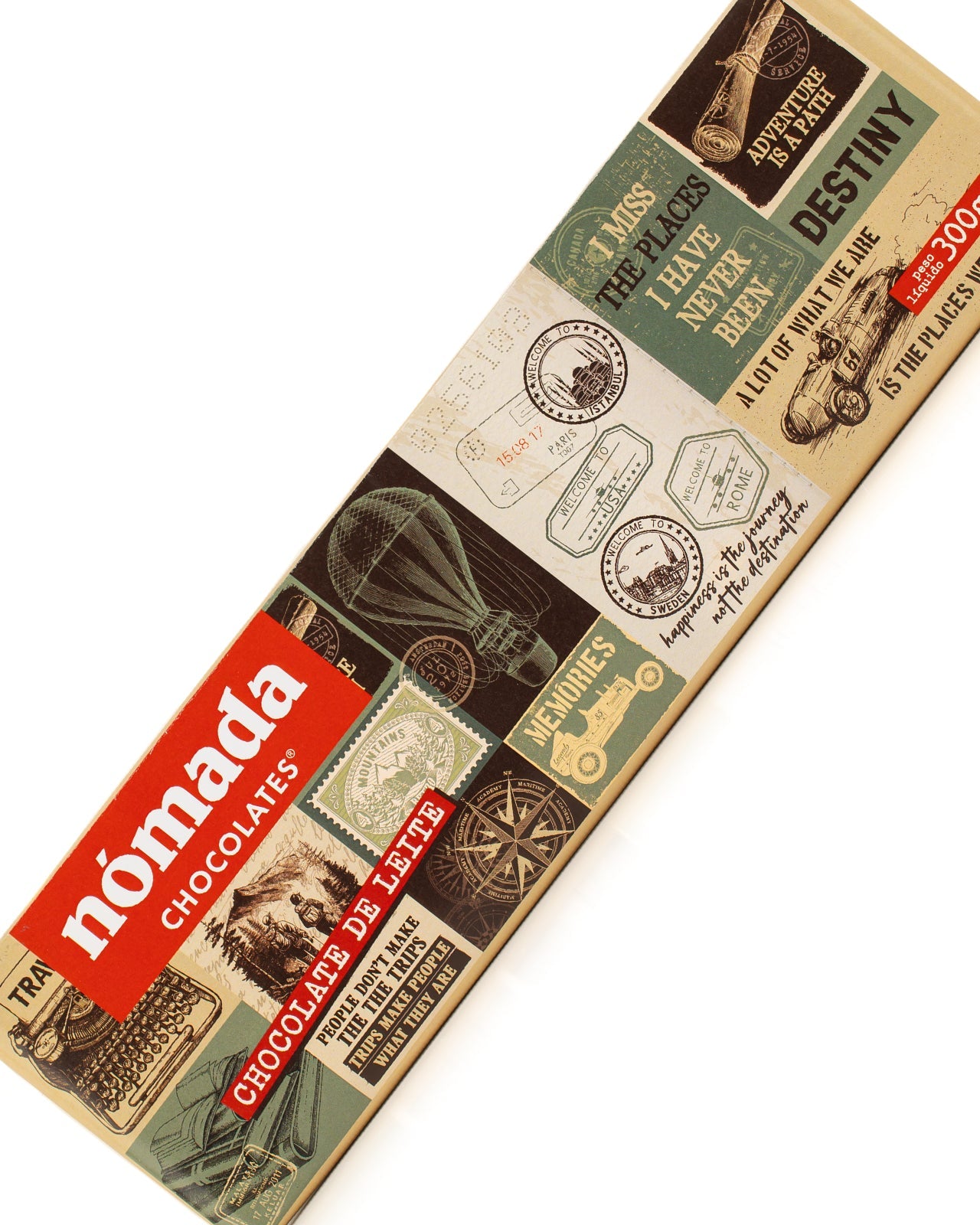 Milk Chocolate "Viagem" Nómada 300g
