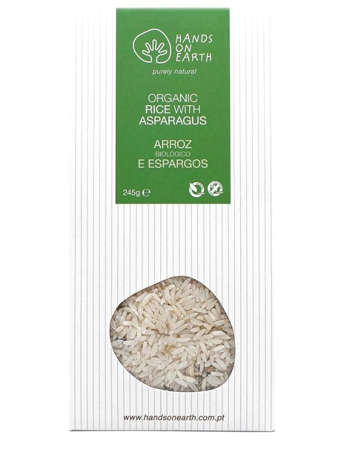 Arroz e Espargos Biológicos Hands on Earth