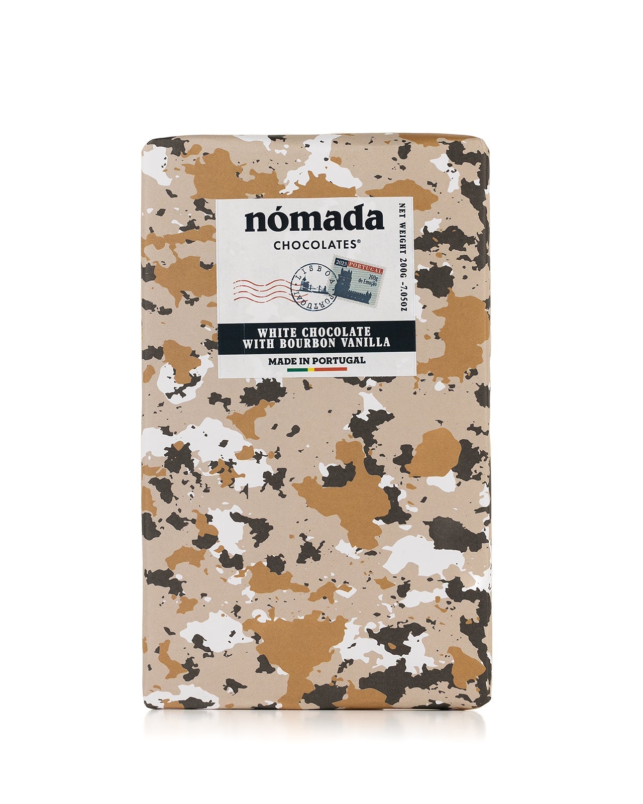 Chocolate Branco com Baunilha Bourbon Nómada