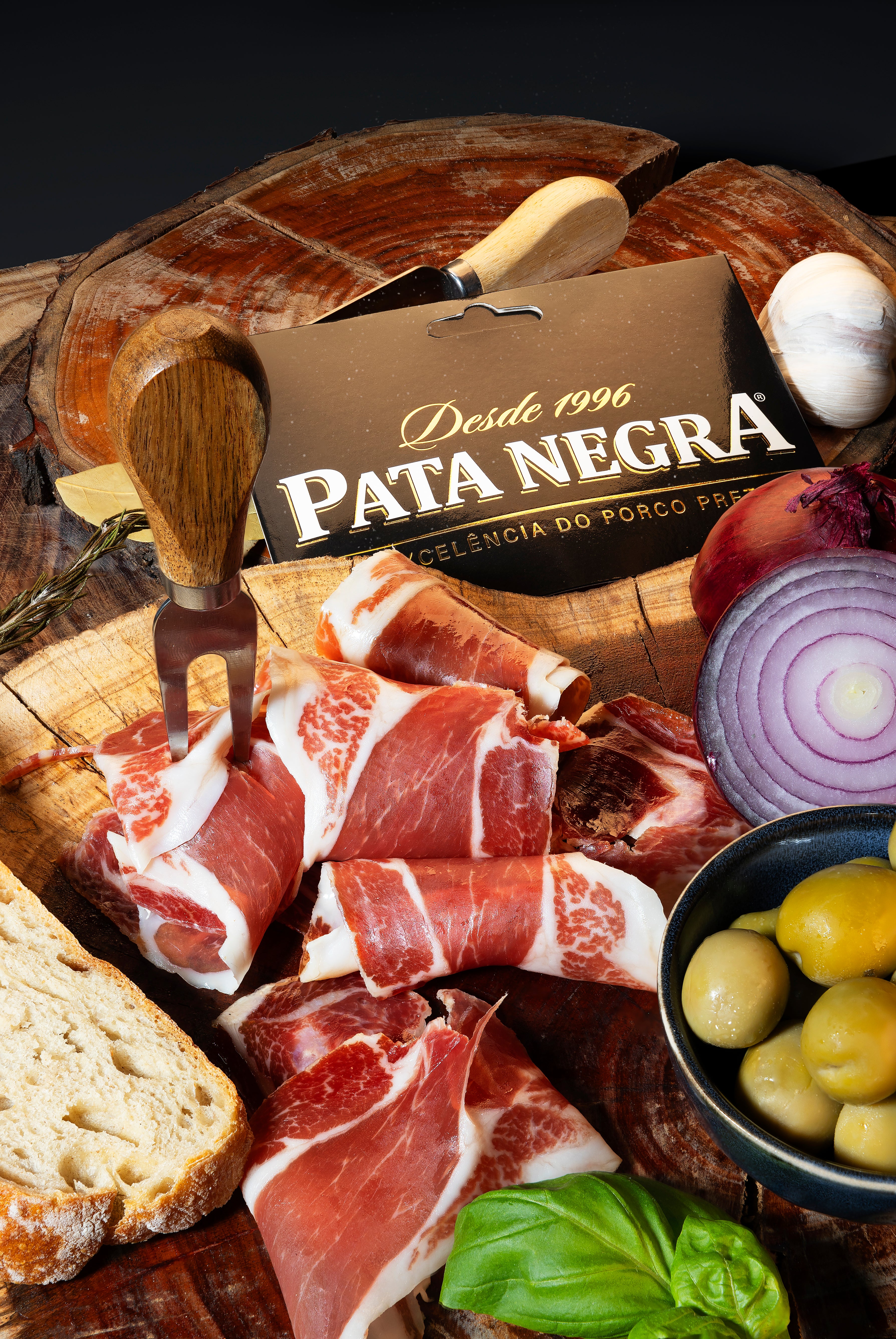 Ham Dry-Cured Sliced Iberian Black Pork Pata Negra 80g
