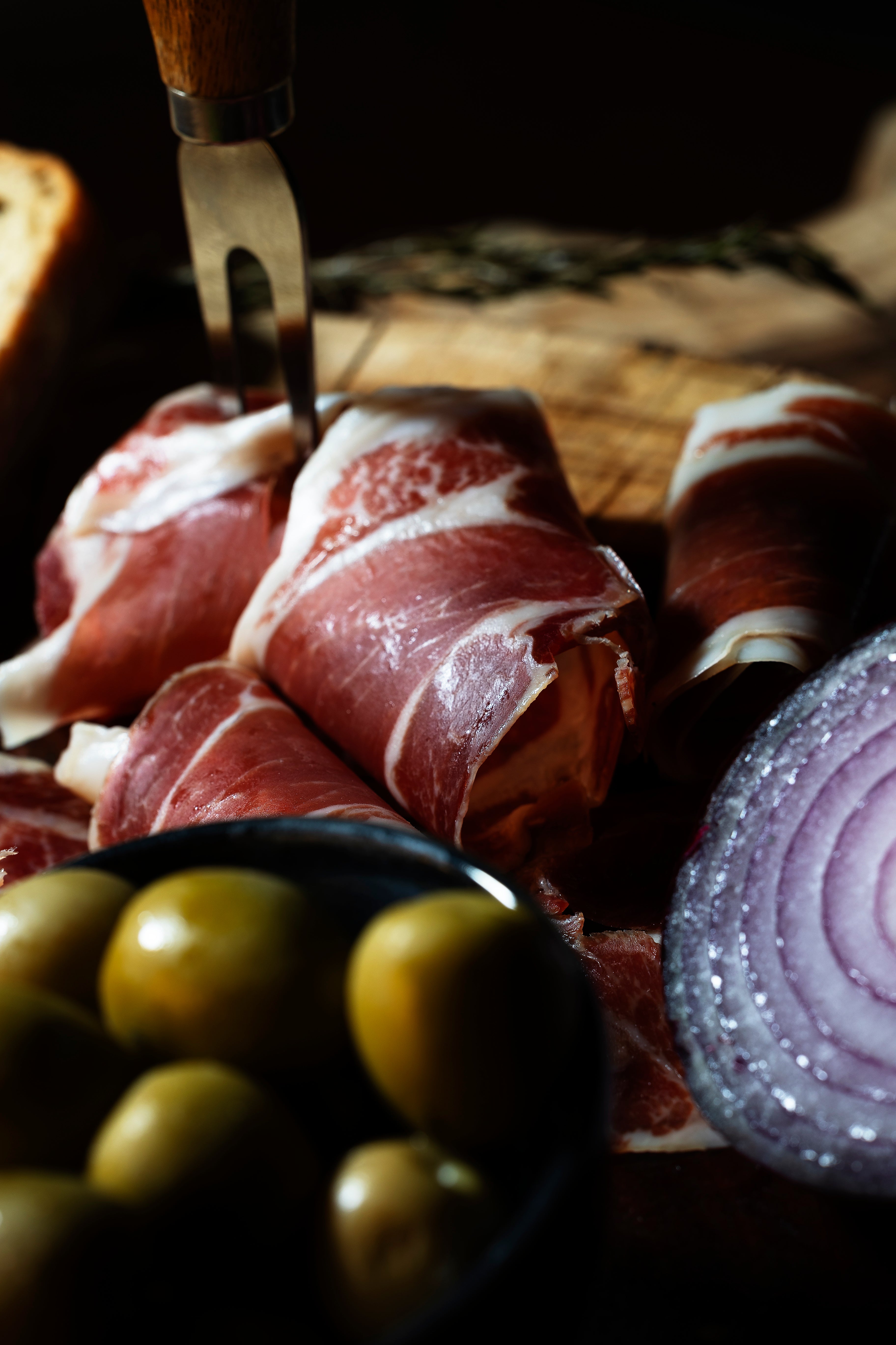 Ham Dry-Cured Sliced Iberian Black Pork Pata Negra 80g