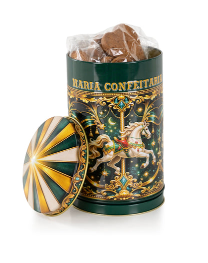 Lata de Bolachas "O Carrossel Encantado" Maria Confeitaria 150g