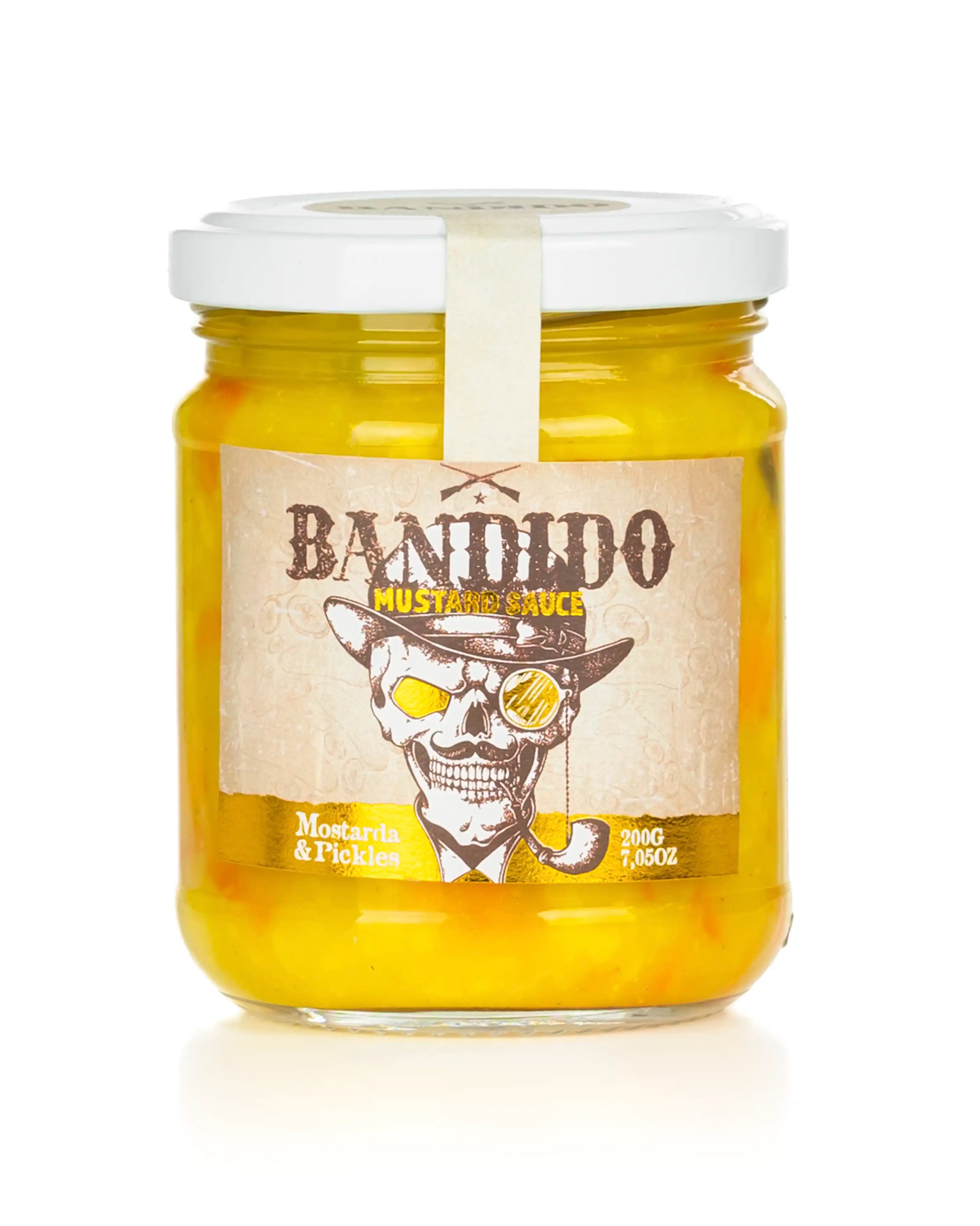 Mostarda com Pickles Bandido 200g