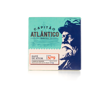 Patê de Atum Capitão Atlântico 75g