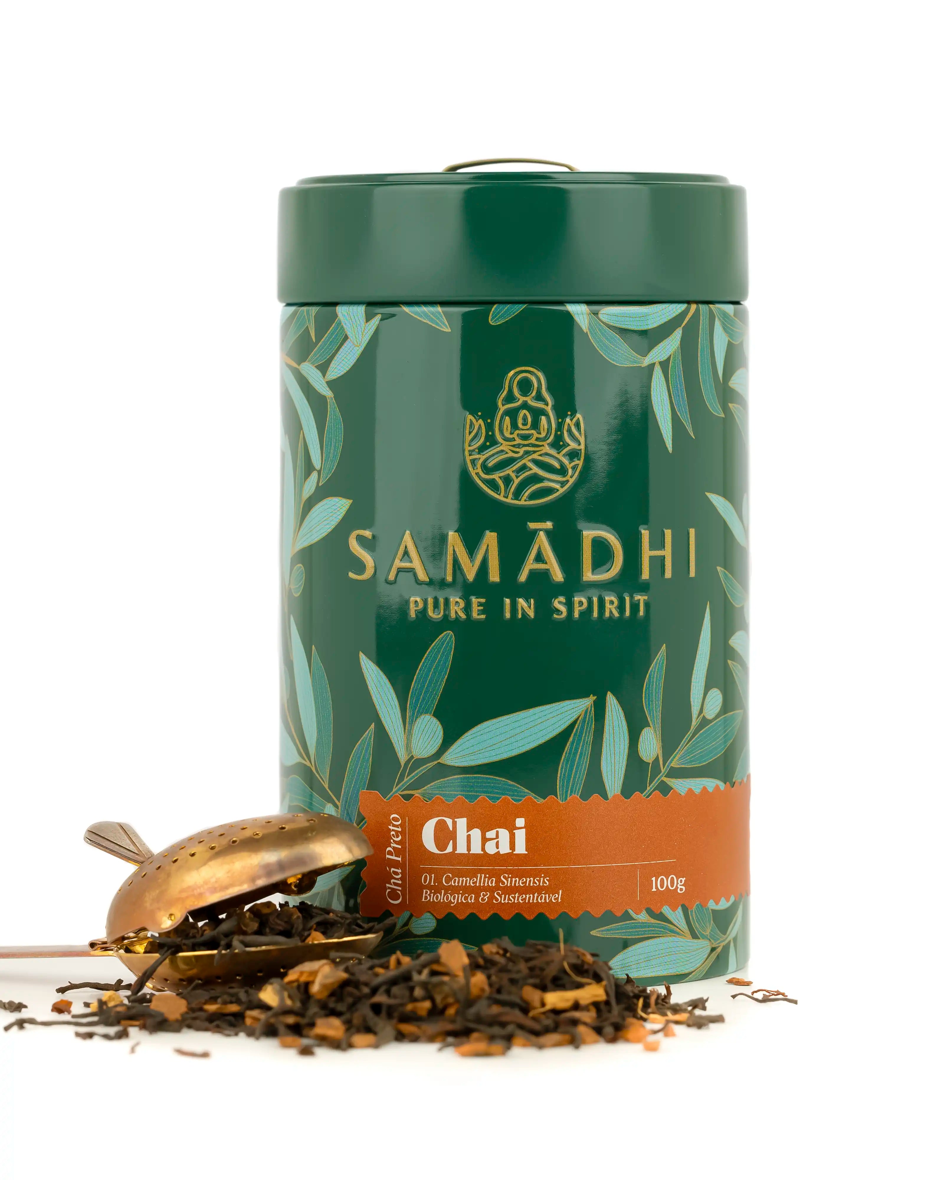 Chá Preto Chai Samadhi 100g