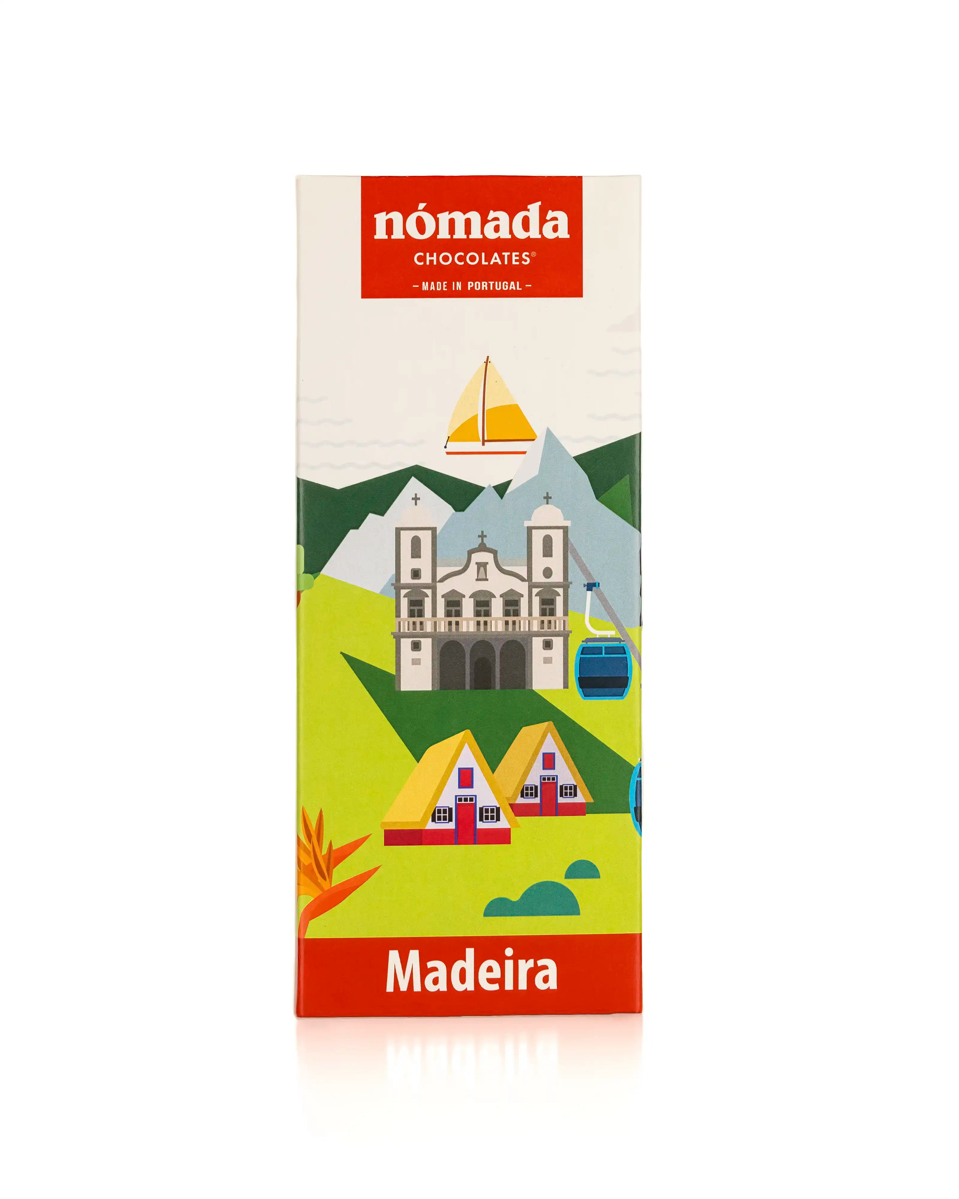 Chocolate de Leite Madeira Nómada 100g