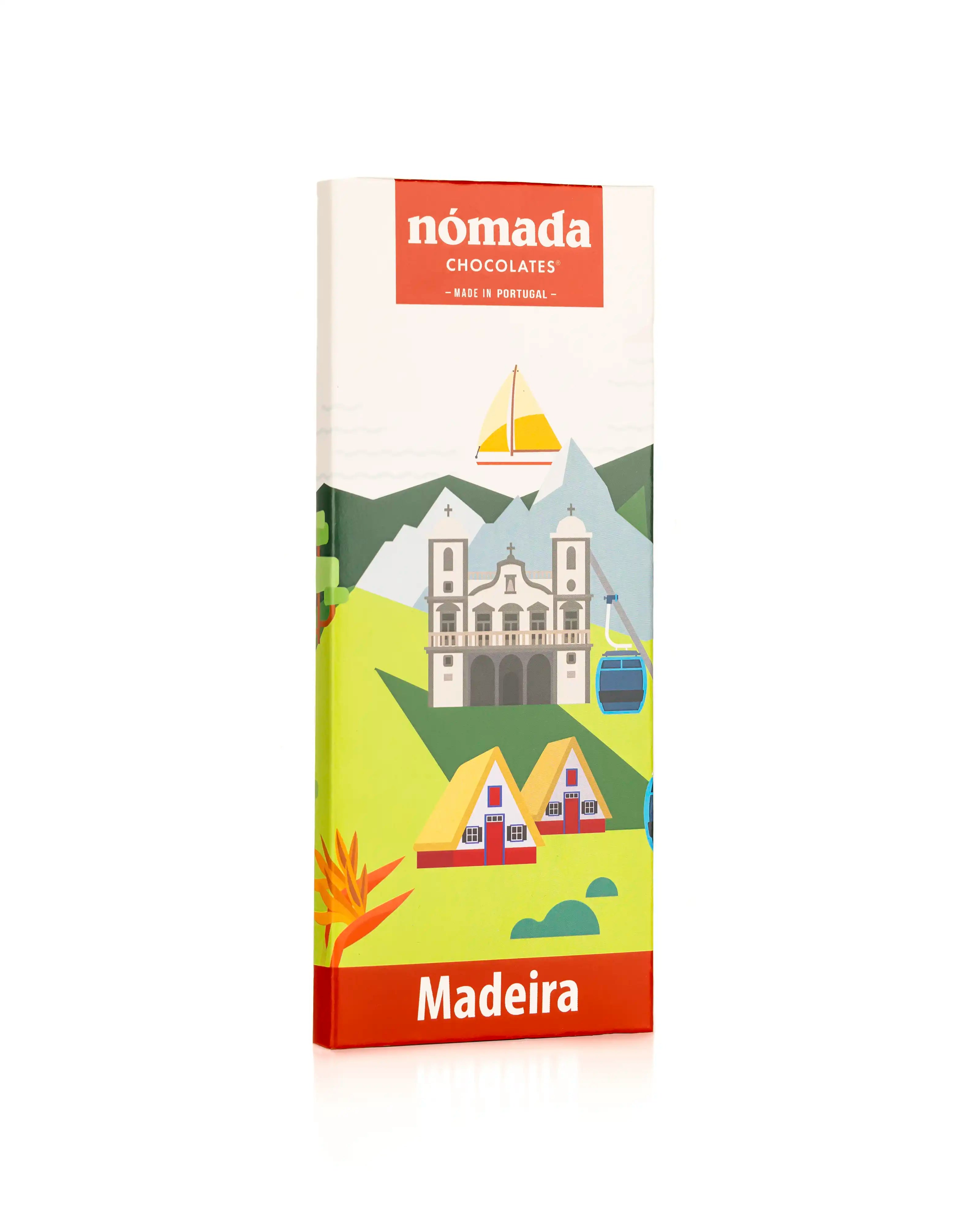 Chocolate de Leite Madeira Nómada 100g