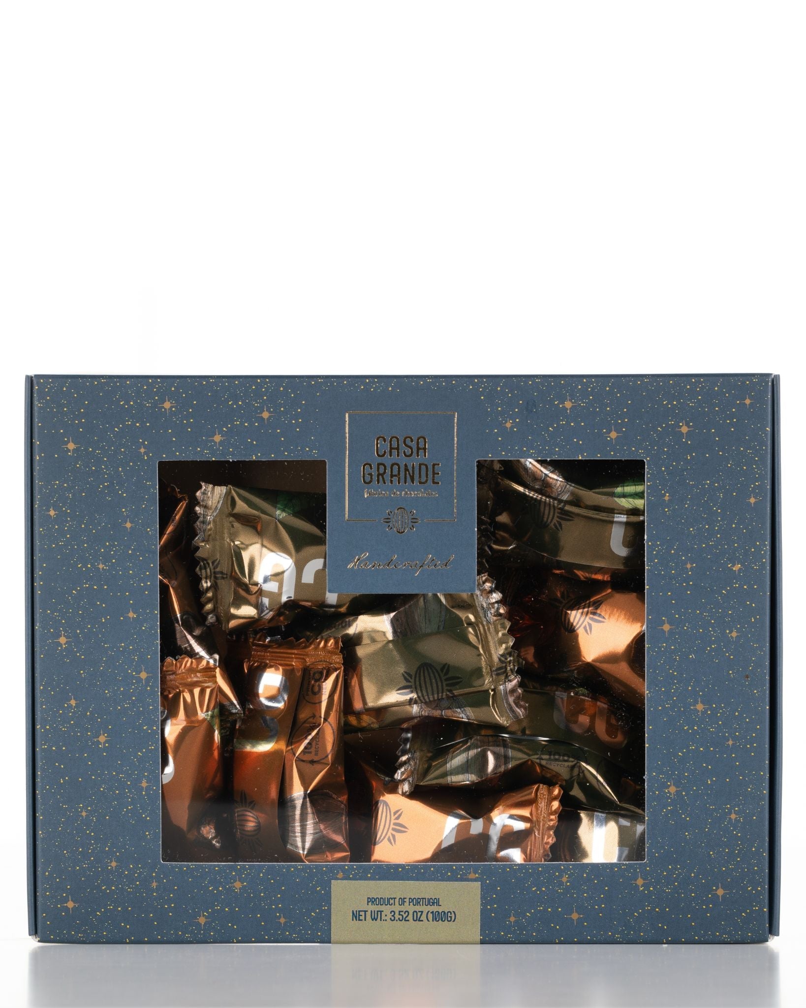 Blue Box of Casa Grande Chocolates 100g