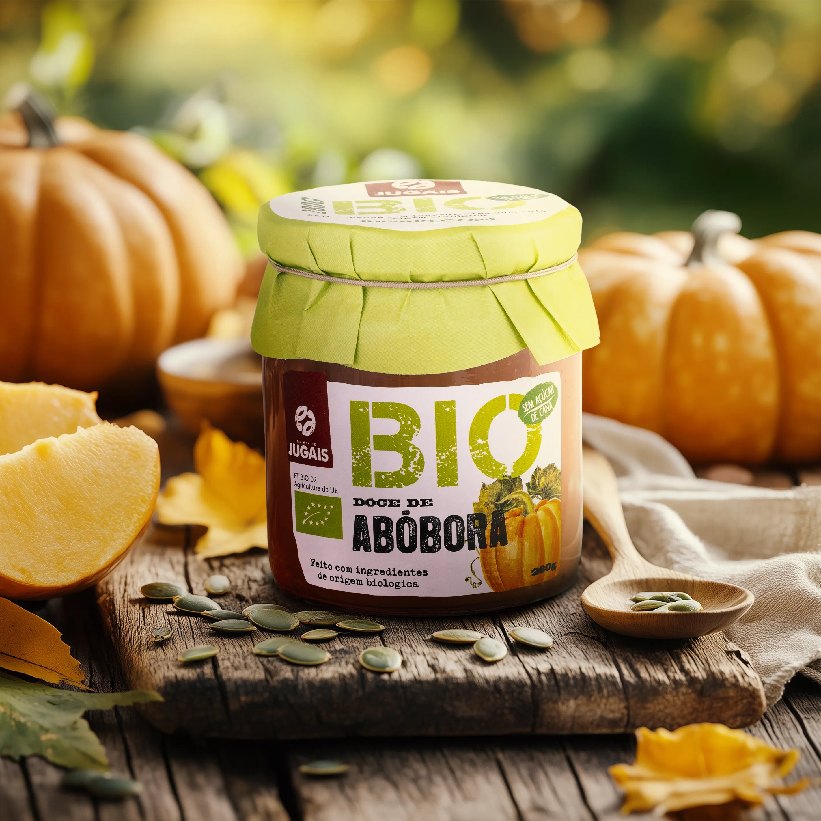 Doce Bio Abóbora Quinta de Jugais 280g
