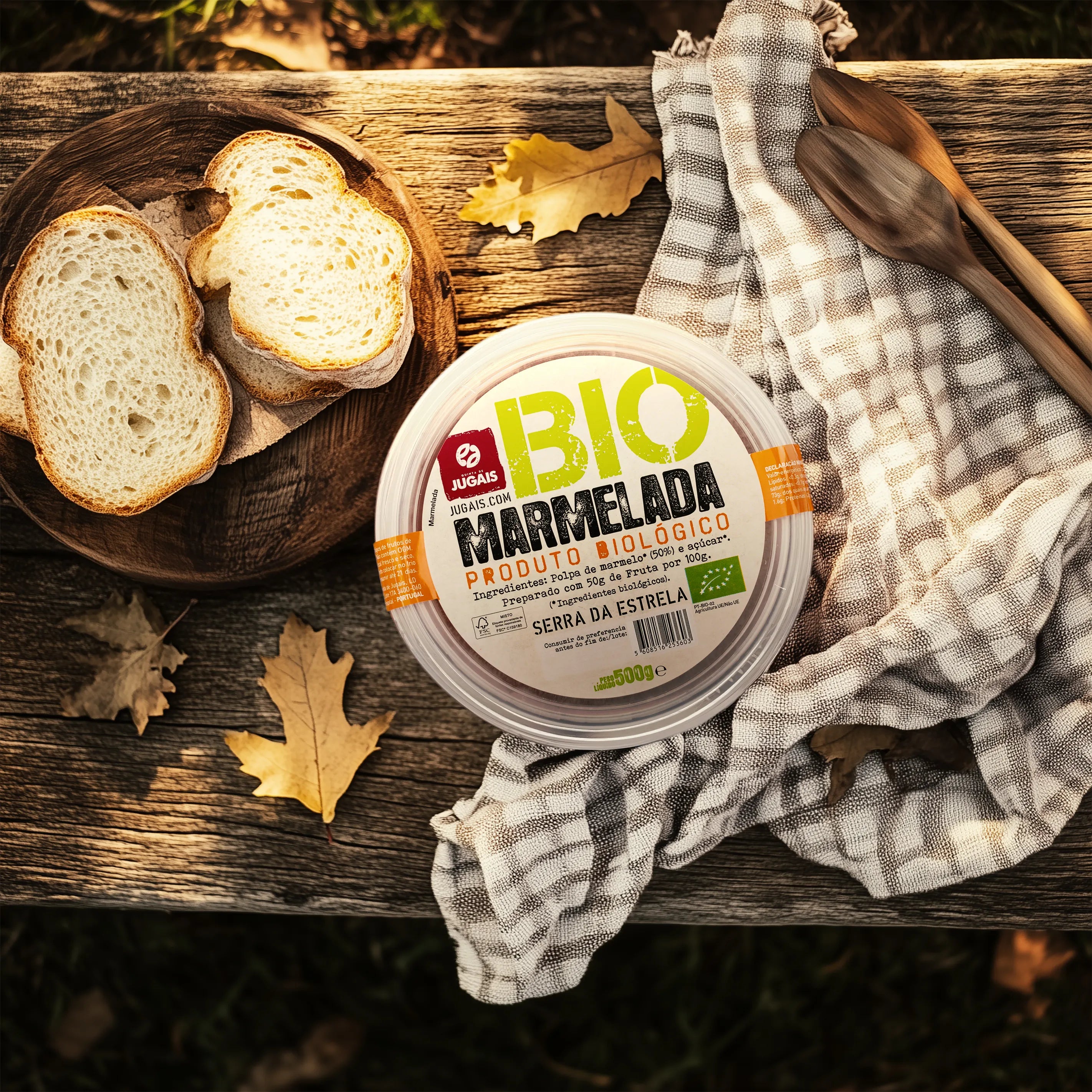 Marmelada Biológica Quinta de Jugais 500g
