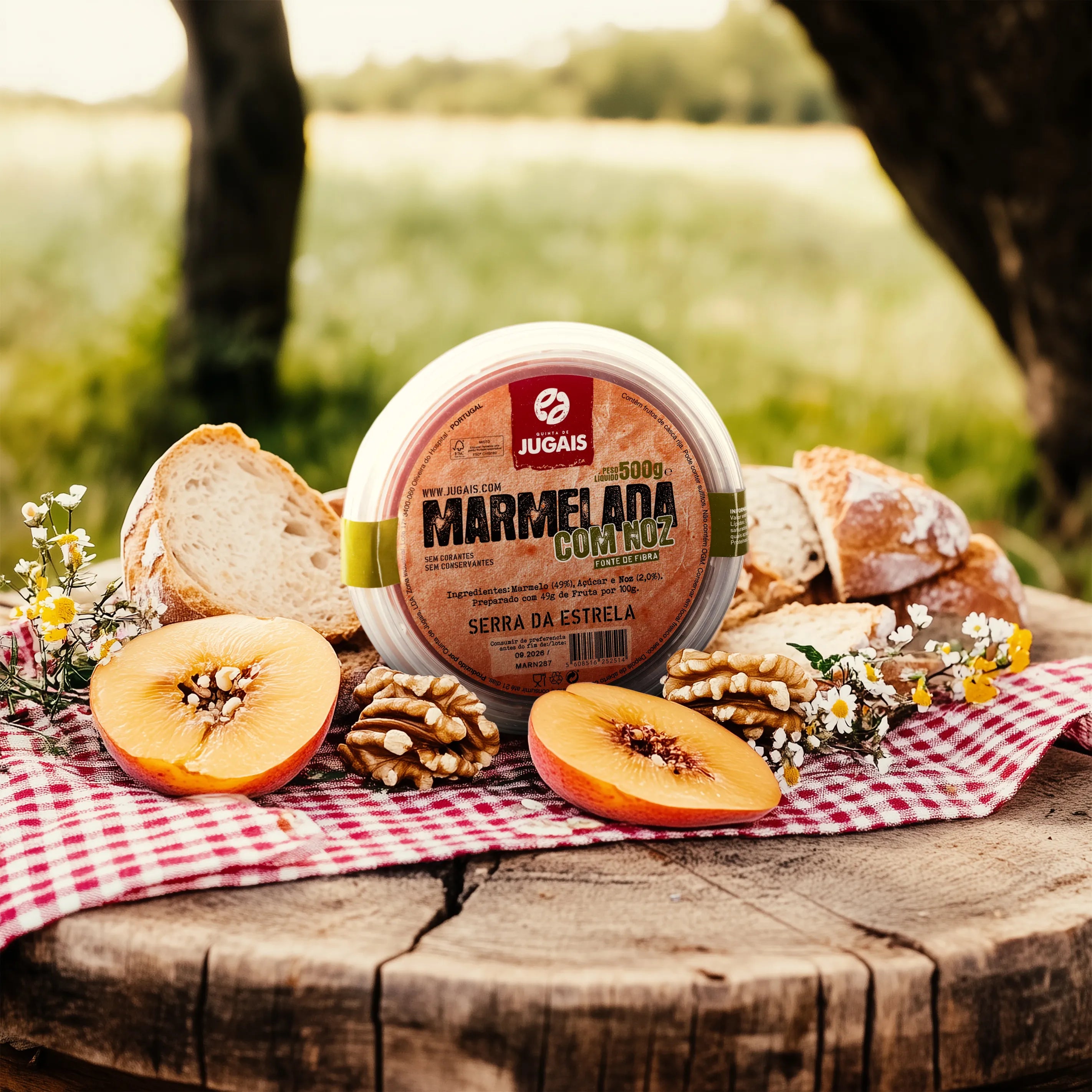Marmelada c/ Noz Quinta de Jugais 500g