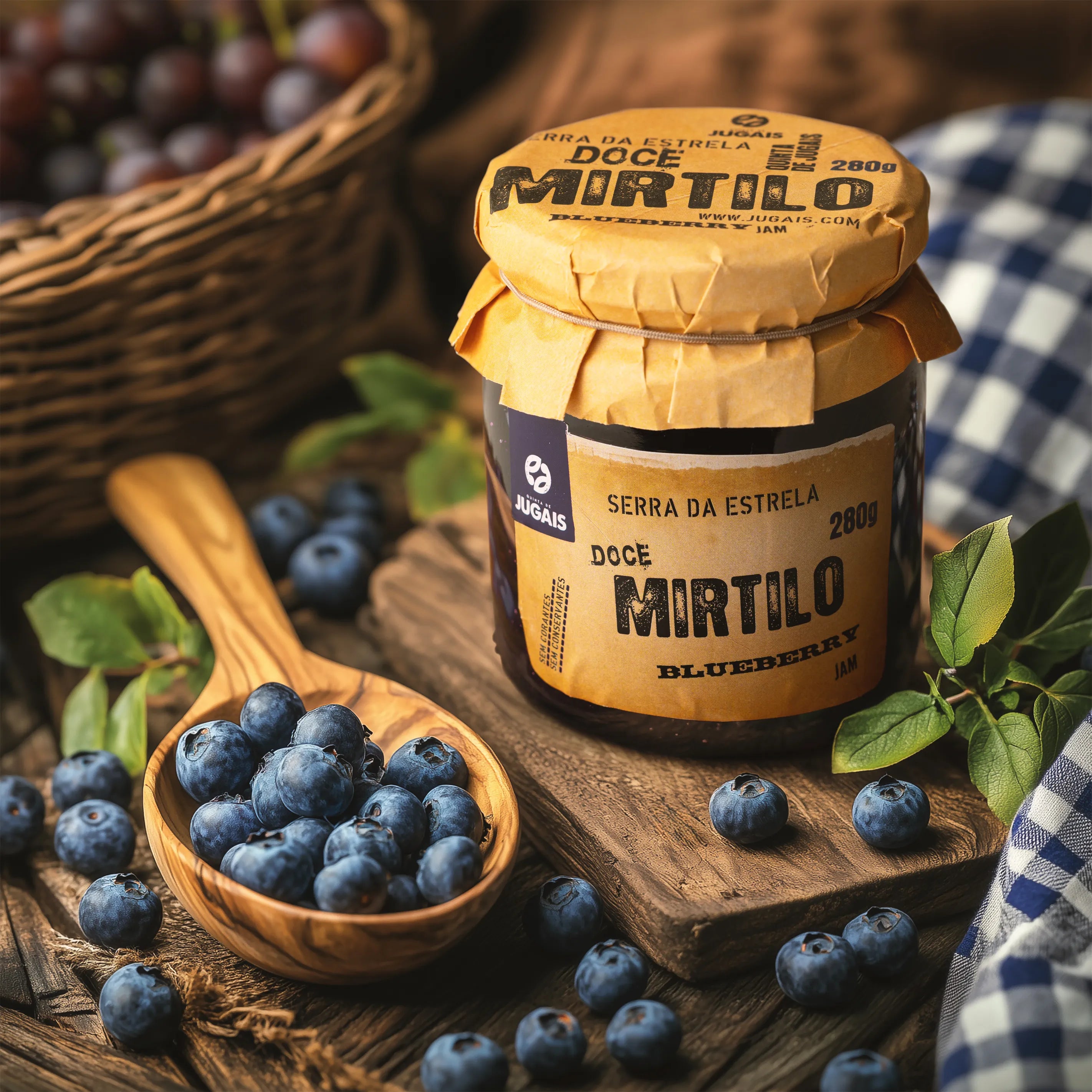 Blueberry Jam Quinta de Jugais 280g
