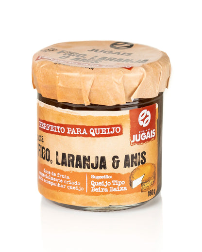 Doce Perfeito p/ Queijo - Figo, Laranja e Anis Quinta de Jugais