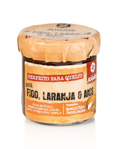 Doce Perfeito p/ Queijo - Figo, Laranja e Anis Quinta de Jugais