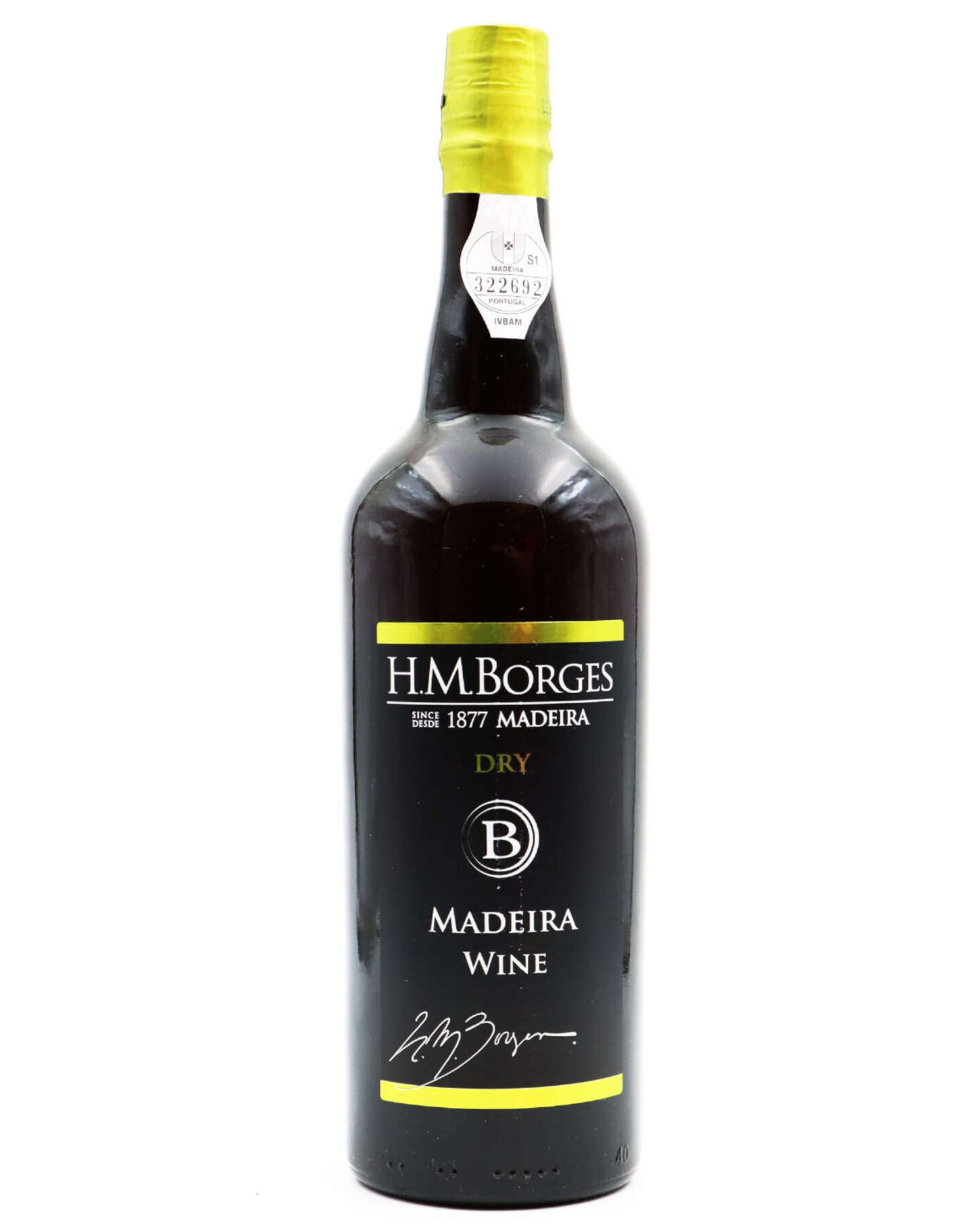 Vinho da Madeira H M Borges Reserva Seco