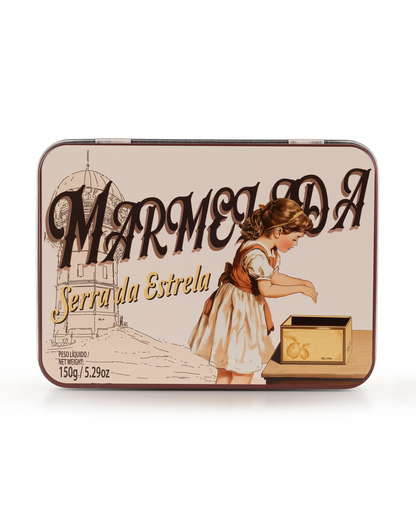Vintage Tin of Quinta de Jugais Marmalade 150g