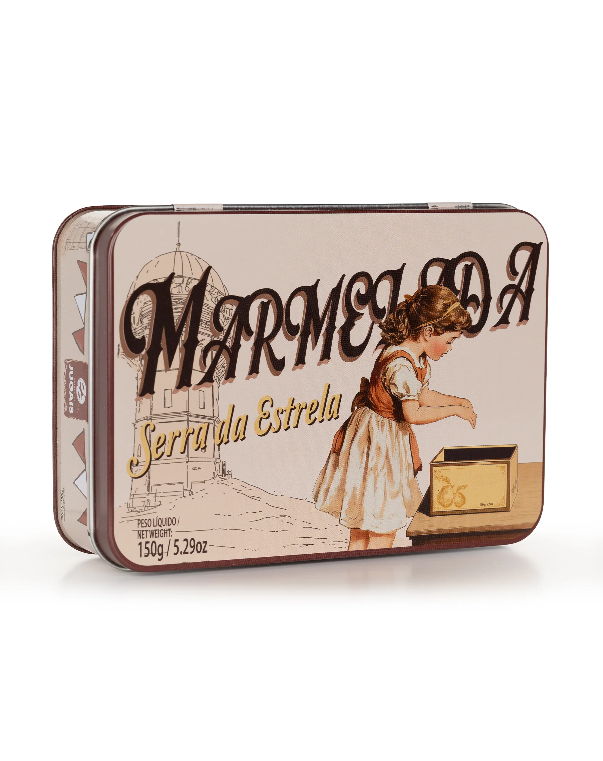 Vintage Tin of Quinta de Jugais Marmalade 150g