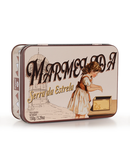 Vintage Tin of Quinta de Jugais Marmalade 150g