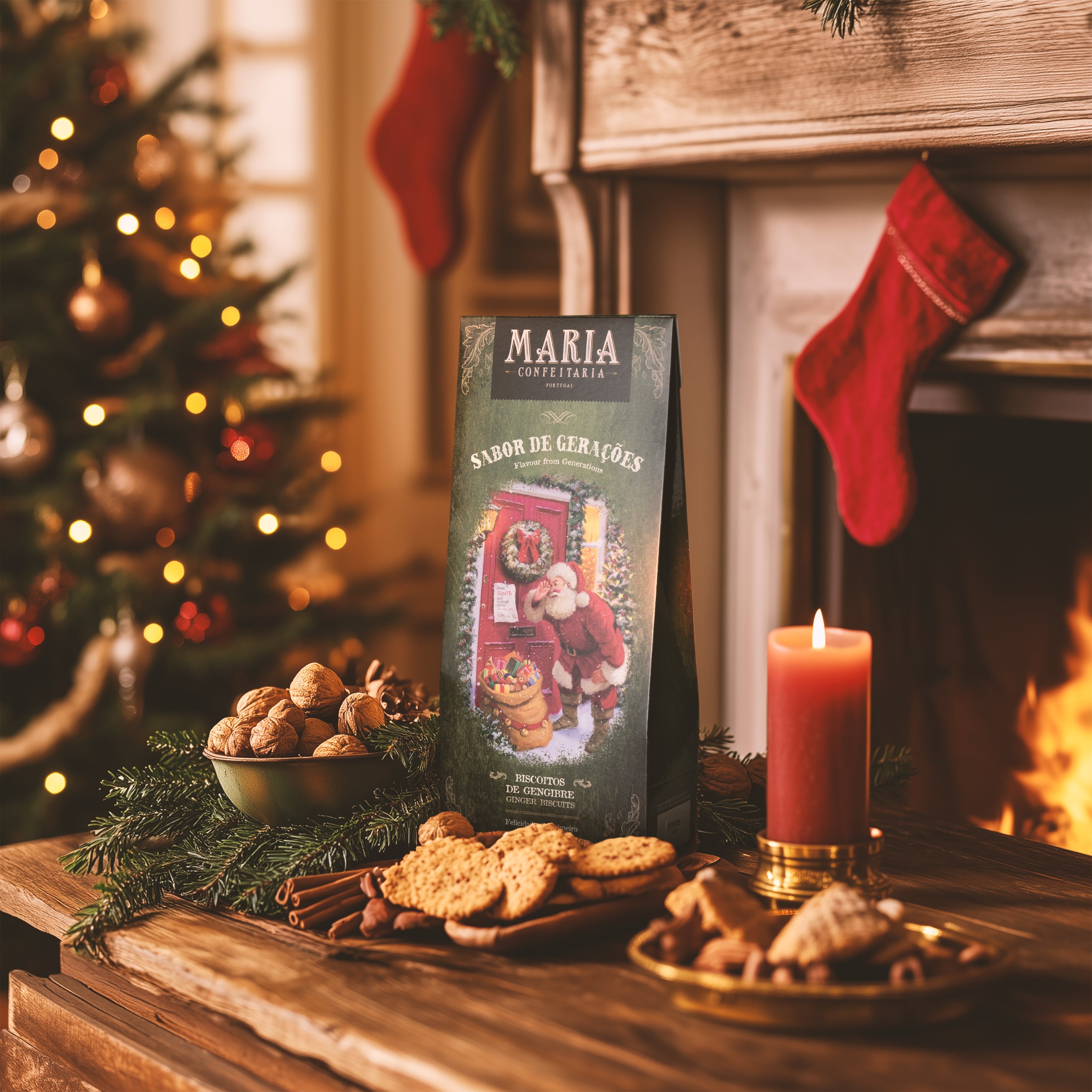 Gingerbread Biscuits Maria Confeitaria