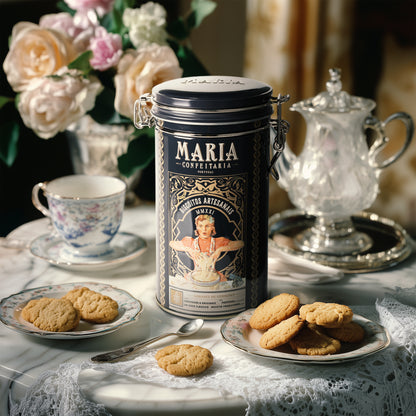 Artisan Biscuits Tin Maria Confeitaria