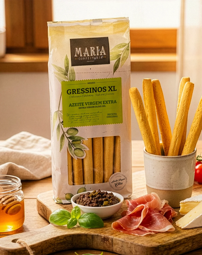 Gressinos XL Azeite Virgem Extra Maria Confeitaria