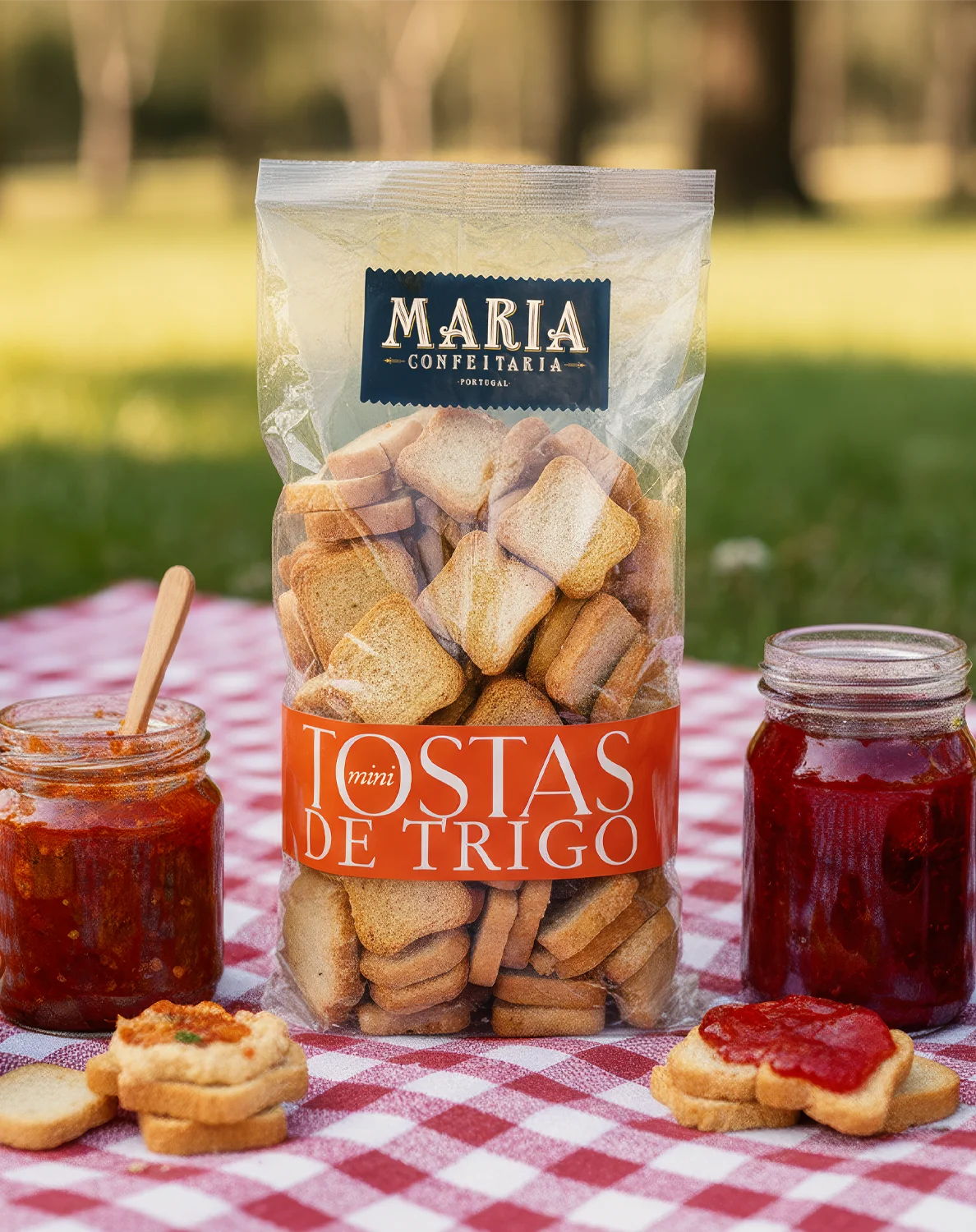 Mini Wheat Toasts Maria Confeitaria – Alma de Portugal