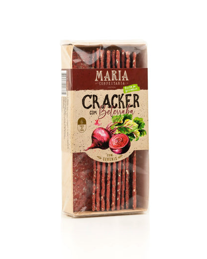 Crackers com Beterraba Maria Confeitaria 130g