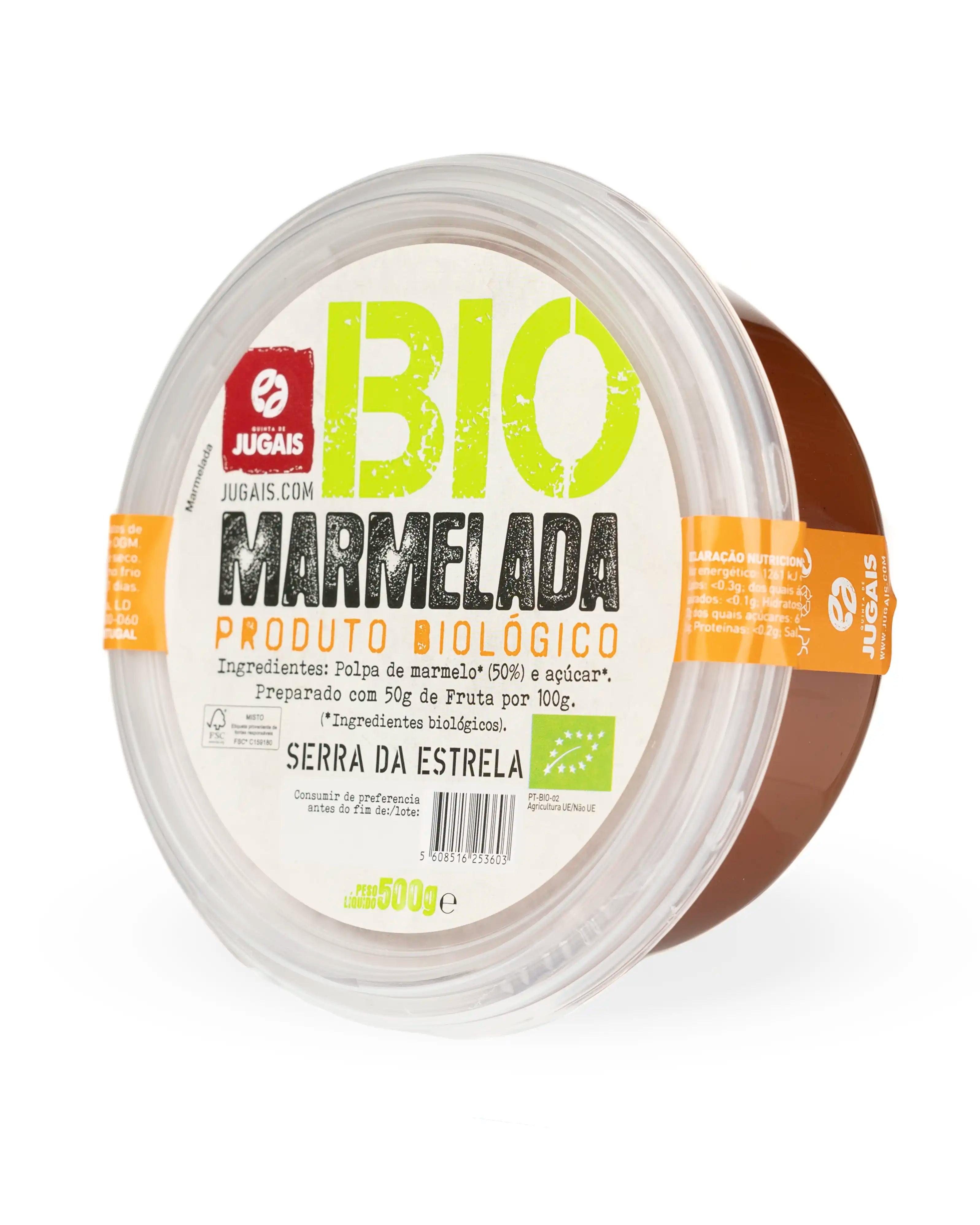 Marmelada Biológica Quinta de Jugais 500g