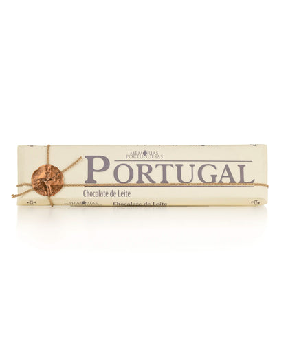 Tablete de Chocolate de Leite &quot;Portugal&quot; Memórias Portuguesas 300g