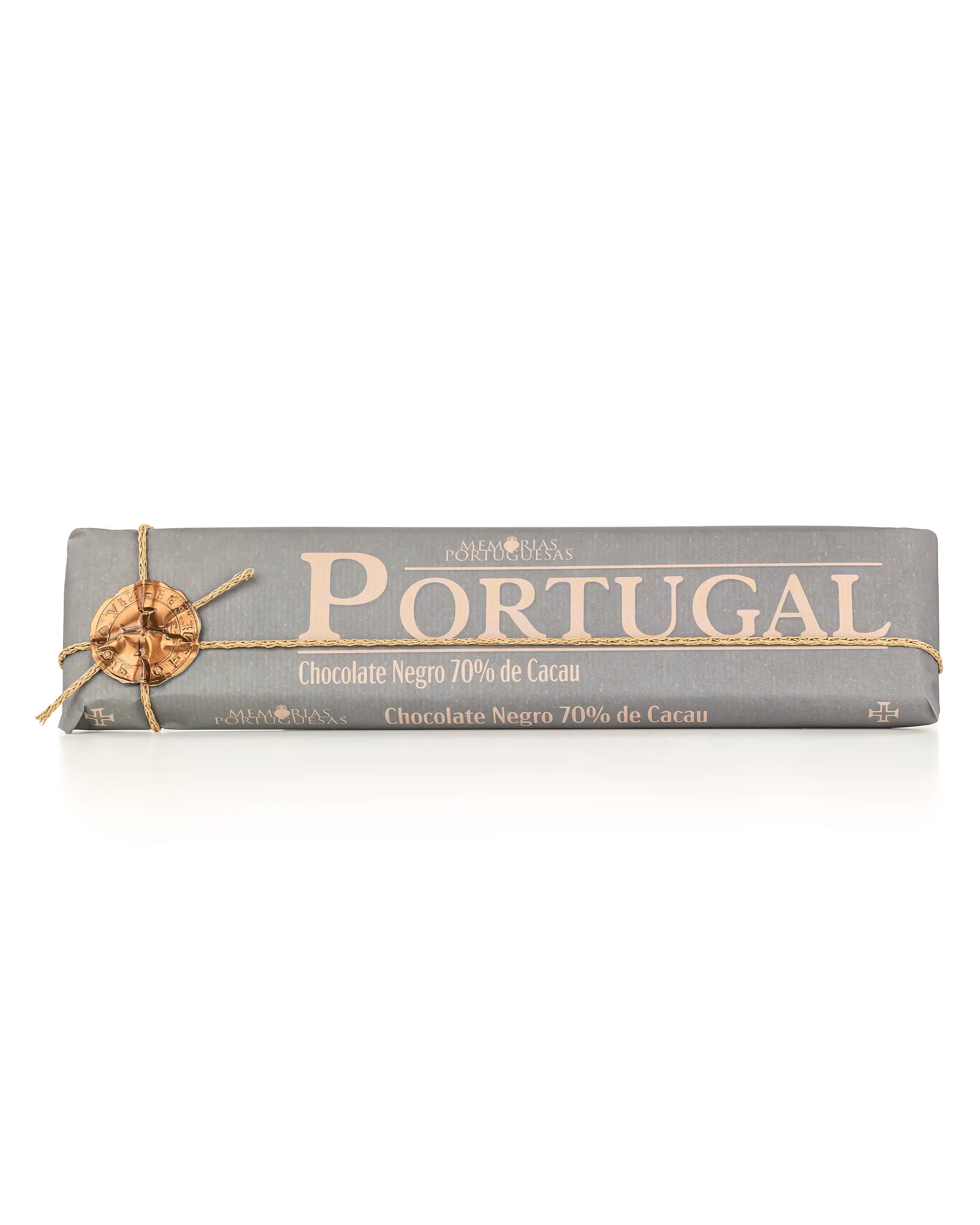 Tablete de Chocolate Negro &quot;Portugal&quot; Memórias Portuguesas 300g