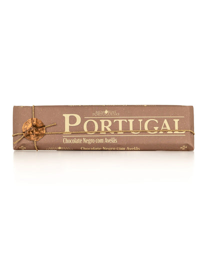 Tablete de Chocolate Negro com Avelãs &quot;Portugal&quot; Memórias Portuguesas 300g