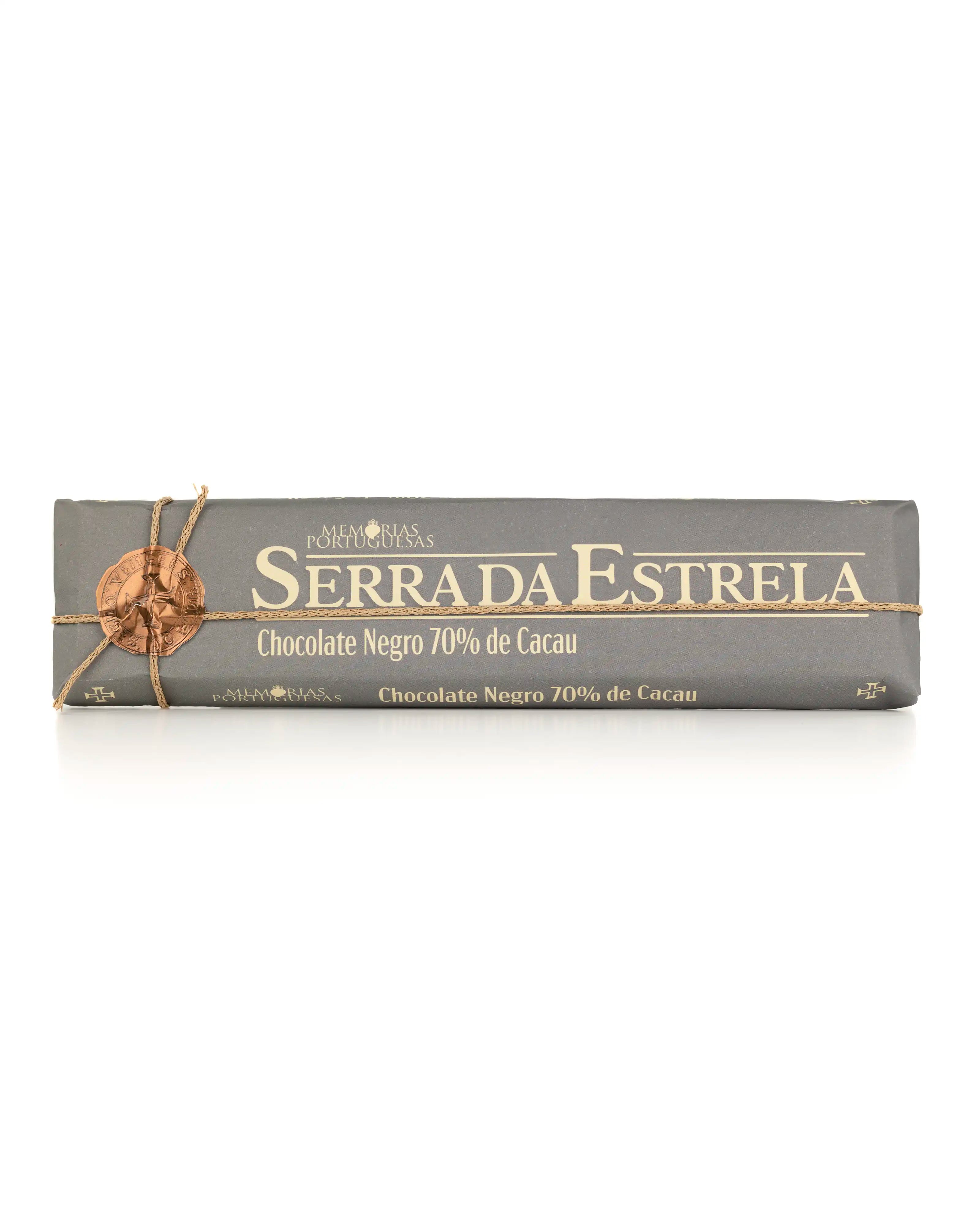 Tablete de Chocolate Negro &quot;Serra da Estrela&quot; Memórias Portuguesas 300g