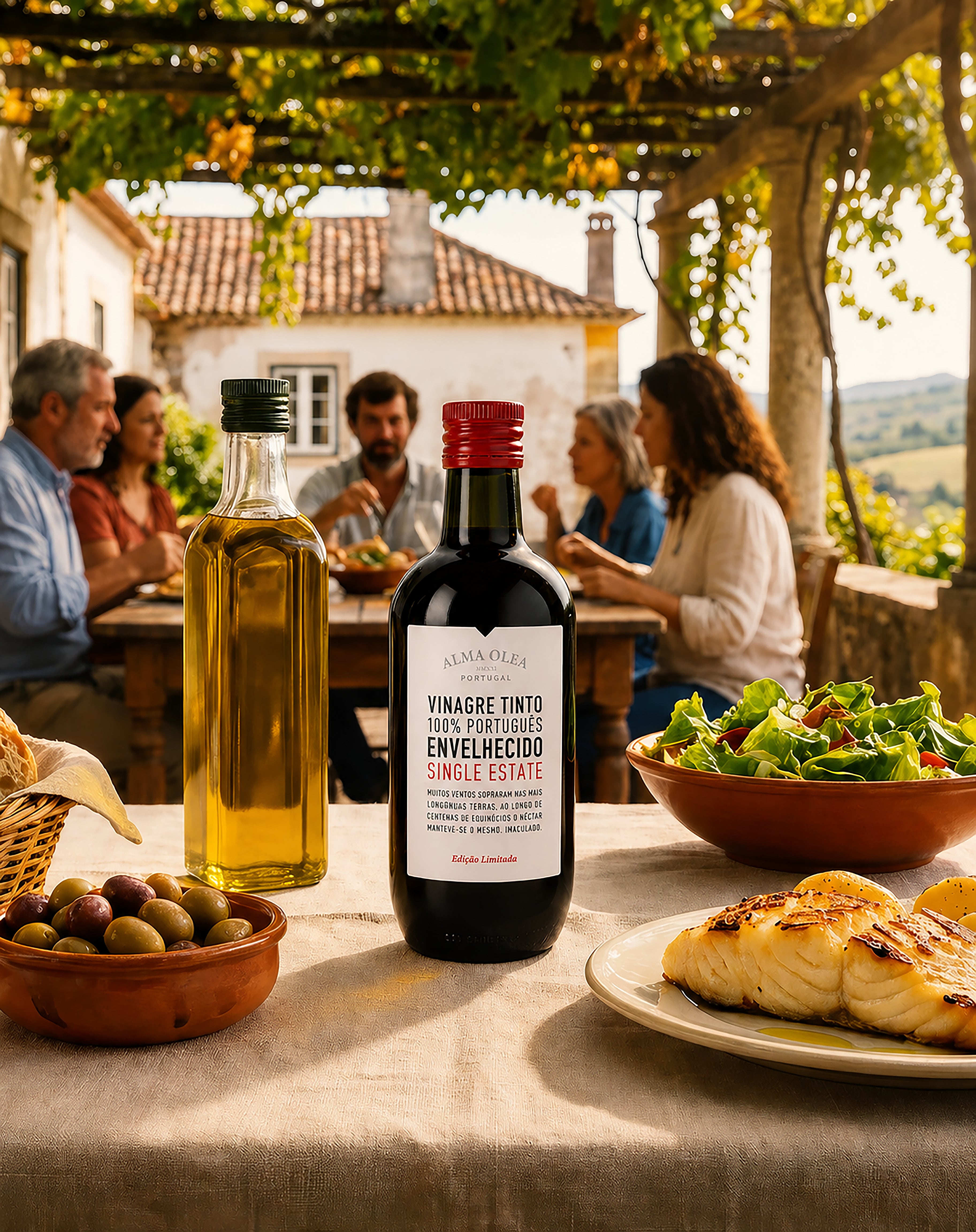 Alma Olea Red Wine Vinegar 500ml