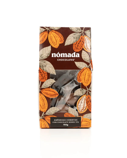 Amêndoas com Chocolate Negro Nómada 150g